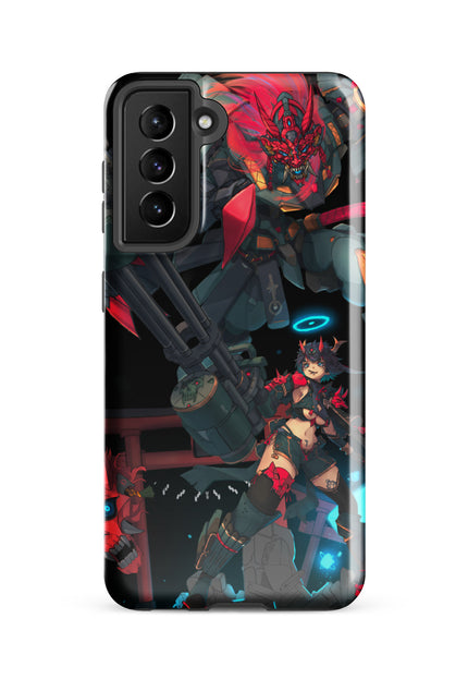 Rising Sun Mecha Tough Case - Samsung